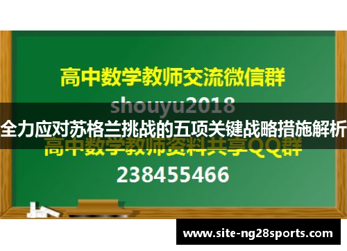 全力应对苏格兰挑战的五项关键战略措施解析
