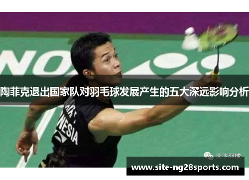 陶菲克退出国家队对羽毛球发展产生的五大深远影响分析